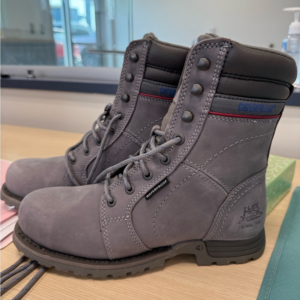 CAT Steel Toe Work Boots